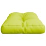 Cojín para sofá de palets de tela verde brillante 80x40x12 cm by , Cushions for chairs and sofas - Ref: Foro24-360612, Price:...