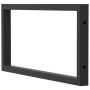 Soportes estante de lavabo 2 uds rectangular acero negro von , Stützen und Querstangen - Ref: Foro24-4007274, Preis: 45,38 €,...