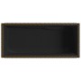 Jardinera con estante ratán sintético marrón by , Pots and planters - Ref: Foro24-366388, Price: 65,59 €, Discount: %