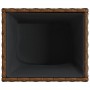 Jardinera de ratán sintético marrón 36x30x32 cm by , Pots and planters - Ref: Foro24-366426, Price: 41,42 €, Discount: %