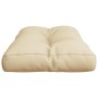 Cojín para sofá de palets de tela beige 80x40x12 cm by , Cushions for chairs and sofas - Ref: Foro24-360604, Price: 29,34 €, ...