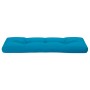 Cojín para sofá de palets de tela azul claro 120x40x12 cm by , Cushions for chairs and sofas - Ref: Foro24-360627, Price: 28,...