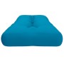 Cojín para sofá de palets de tela azul claro 120x40x12 cm by , Cushions for chairs and sofas - Ref: Foro24-360627, Price: 28,...