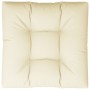 Cojín para sofá de palets tela crema 80x80x12 cm by , Cushions for chairs and sofas - Ref: Foro24-360493, Price: 39,88 €, Dis...