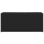 Jardineras con 2 maceteros 2 uds ratán PE negro 90x20x40 cm by , Pots and planters - Ref: Foro24-3210513, Price: 166,60 €, Di...
