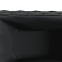 Jardineras con 2 maceteros 2 uds ratán PE negro 90x20x40 cm by , Pots and planters - Ref: Foro24-3210513, Price: 166,60 €, Di...