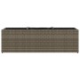 Jardineras con 3 maceteros 2 uds ratán PE gris 105x30x32 cm by , Pots and planters - Ref: Foro24-3210524, Price: 144,28 €, Di...