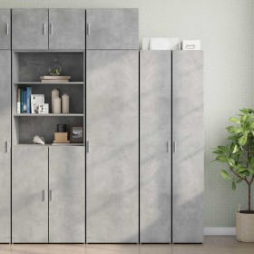 Armario estrecho madera ingeniería gris hormigón 50x42,5x225 cm von , Sideboards - Ref: Foro24-3281304, Preis: 199,57 €, Raba...