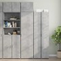 Armario estrecho madera ingeniería gris hormigón 50x42,5x225 cm by , Sideboards - Ref: Foro24-3281304, Price: 199,57 €, Disco...