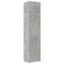 Armario estrecho madera ingeniería gris hormigón 50x42,5x225 cm by , Sideboards - Ref: Foro24-3281304, Price: 199,57 €, Disco...