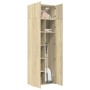 Armario de madera de ingeniería roble Sonoma 70x42,5x225 cm de , Aparadores - Ref: Foro24-3281331, Precio: 246,15 €, Descuent...