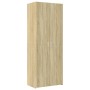 Armario de madera de ingeniería roble Sonoma 70x42,5x225 cm de , Aparadores - Ref: Foro24-3281331, Precio: 246,15 €, Descuent...