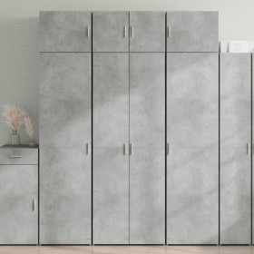 Armario de madera de ingeniería gris hormigón 70x42,5x225 cm von , Sideboards - Ref: Foro24-3281325, Preis: 237,80 €, Rabatt: %