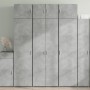 Armario de madera de ingeniería gris hormigón 70x42,5x225 cm by , Sideboards - Ref: Foro24-3281325, Price: 237,80 €, Discount: %