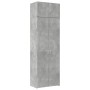 Armario de madera de ingeniería gris hormigón 70x42,5x225 cm by , Sideboards - Ref: Foro24-3281325, Price: 237,80 €, Discount: %