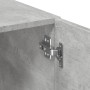 Armario de madera de ingeniería gris hormigón 70x42,5x225 cm by , Sideboards - Ref: Foro24-3281325, Price: 237,80 €, Discount: %