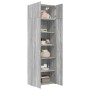 Armario de madera ingeniería gris Sonoma 70x42,5x225 cm by , Sideboards - Ref: Foro24-3281327, Price: 232,97 €, Discount: %
