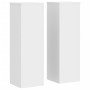Soportes de plantas 2 uds madera ingeniería blanco 25x25x80 cm by , Pot stands - Ref: Foro24-852942, Price: 67,03 €, Discount: %