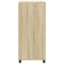 Armario con ruedas madera ingeniería roble Sonoma 55x40x91 cm von , Sideboards - Ref: Foro24-853184, Preis: 68,34 €, Rabatt: %