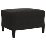 Juego de sofás con cojines 3 piezas terciopelo negro by , Sofas - Ref: Foro24-3278426, Price: 557,06 €, Discount: %