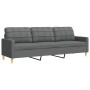Juego de sofás con cojines 2 piezas tela gris oscuro von , Sofas - Ref: Foro24-3278336, Preis: 501,15 €, Rabatt: %