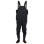 Vadeador de pecho con botas negro talla 45 by , Waders for hunting and fishing - Ref: Foro24-4016988, Price: 35,03 €, Discoun...