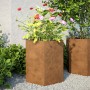 Jardinera hexagonal 46x40x45 cm acero desgastado von , Töpfe und Pflanzgefäße - Ref: Foro24-851120, Preis: 47,80 €, Rabatt: %