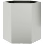 Jardinera hexagonal 46x40x45 cm acero desgastado von , Töpfe und Pflanzgefäße - Ref: Foro24-851120, Preis: 47,80 €, Rabatt: %