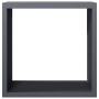 Leñero de acero gris antracita 120x35x120 cm by , Firewood bags and holders - Ref: Foro24-850970, Price: 142,97 €, Discount: %