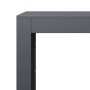 Leñero de acero gris antracita 120x35x120 cm by , Firewood bags and holders - Ref: Foro24-850970, Price: 142,97 €, Discount: %