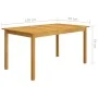 Set de comedor de jardín de 7 piezas gris de vidaXL, Conjuntos de jardín - Ref: Foro24-3067766, Precio: 527,10 €, Descuento: %