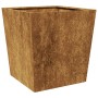 Jardinera de acero oxidado 50x50x50 cm von , Töpfe und Pflanzgefäße - Ref: Foro24-851078, Preis: 61,38 €, Rabatt: %