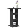 Mesa bar con almacenaje madera ingeniería negra 60x60x102 cm von , Küchen- und Esstische - Ref: Foro24-854329, Preis: 85,99 €...