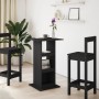 Mesa bar con almacenaje madera ingeniería negra 60x60x102 cm von , Küchen- und Esstische - Ref: Foro24-854329, Preis: 85,99 €...
