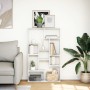 Estantería de madera de ingeniería blanco 72x20x120 cm by , Bookcases and shelves - Ref: Foro24-858156, Price: 79,13 €, Disco...