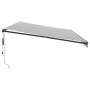 Toldo retráctil automático gris antracita y blanco 600x350 cm von , Markisen - Ref: Foro24-3215822, Preis: 743,77 €, Rabatt: %