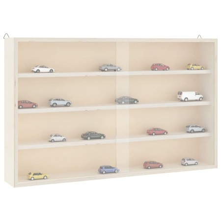 Vitrina de madera para coleccionistas con puertas 60x8,5x37 cm von , Regale und Regale - Ref: Foro24-4017386, Preis: 59,81 €,...