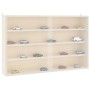 Vitrina de madera para coleccionistas con puertas 60x8,5x37 cm von , Regale und Regale - Ref: Foro24-4017386, Preis: 59,81 €,...