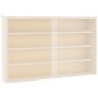 Vitrina de madera para coleccionistas con puertas 60x8,5x37 cm von , Regale und Regale - Ref: Foro24-4017386, Preis: 59,81 €,...
