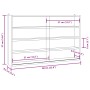 Vitrina de madera para coleccionistas con puertas 60x8,5x37 cm von , Regale und Regale - Ref: Foro24-4017386, Preis: 59,81 €,...