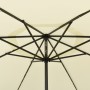 Sombrilla de jardín con luces LED arena 400 cm by , Umbrellas - Ref: Foro24-312530, Price: 107,51 €, Discount: %