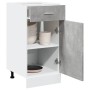 Armario inferior cajón “Lyon” contrachapada gris hormigón von , Küchenschränke - Ref: Foro24-856082, Preis: 76,85 €, Rabatt: %