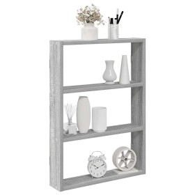 Estantería de pared madera ingeniería gris Sonoma 43x9x60 cm de , Estantes y estanterías - Ref: Foro24-860054, Precio: 24,71 ...