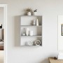 Estantería de pared madera ingeniería gris Sonoma 43x9x60 cm by , Shelves and shelves - Ref: Foro24-860054, Price: 24,71 €, D...