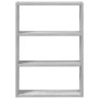 Estantería de pared madera ingeniería gris Sonoma 43x9x60 cm by , Shelves and shelves - Ref: Foro24-860054, Price: 24,71 €, D...
