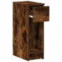 Mesilla de noche con cajón roble ahumado 20x36x60 cm de , Mesitas de noche - Ref: Foro24-858703, Precio: 40,99 €, Descuento: %
