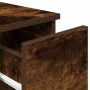 Mesilla de noche con cajón roble ahumado 20x36x60 cm de , Mesitas de noche - Ref: Foro24-858703, Precio: 40,99 €, Descuento: %