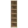 Mueble de CD madera de ingeniería roble artisan 21x20x88 cm by , CD and DVD storage - Ref: Foro24-855829, Price: 46,89 €, Dis...