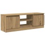 Mueble de TV madera de ingeniería roble artisan 102x30x36 cm by , TV Furniture - Ref: Foro24-855855, Price: 62,24 €, Discount: %