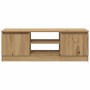Mueble de TV madera de ingeniería roble artisan 102x30x36 cm by , TV Furniture - Ref: Foro24-855855, Price: 62,24 €, Discount: %